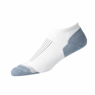 Women's Footjoy TechSof Golf Socks White Blue NZ-571683